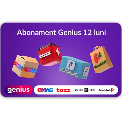 Card Cadou - Genius - Romania