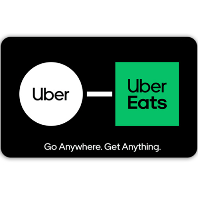 Card Cadou - Uber & Uber Eats - Spain