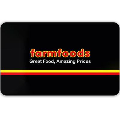 Card Cadou - Farmfoods - United Kingdom