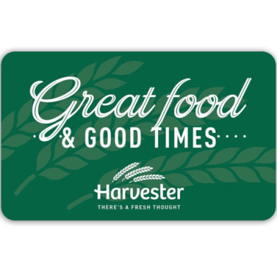 Card Cadou - Harvester - United Kingdom