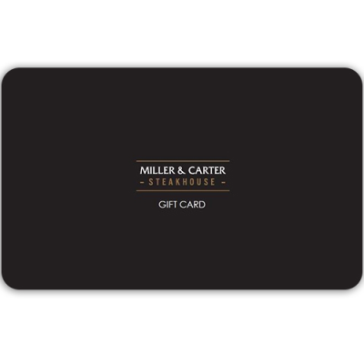 Card Cadou - Miller & Carter - United Kingdom