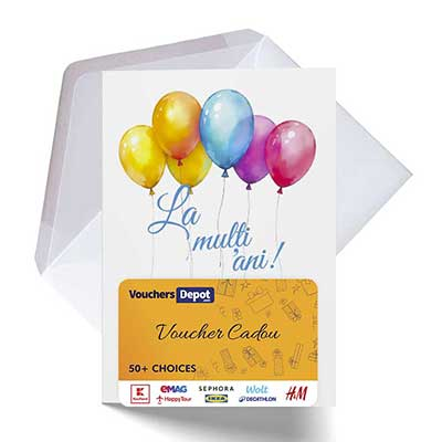 Card Cadou - VouchersDepotPhisycal - Romania