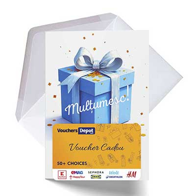 Card Cadou - VouchersDepotPhisycal - Romania