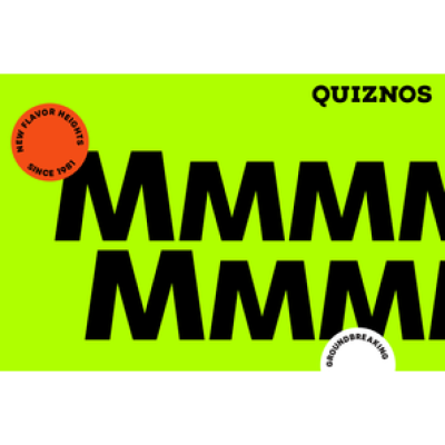 Card Cadou - Quiznos - United States
