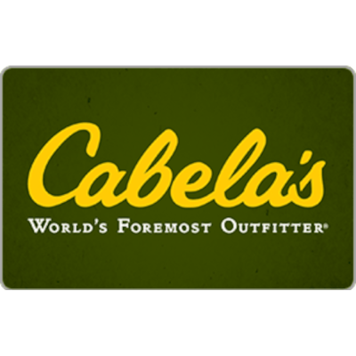 Card Cadou - Cabela's - United States