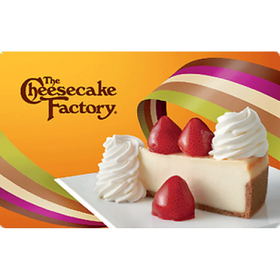 Card Cadou - Cheesecake Factory - United States