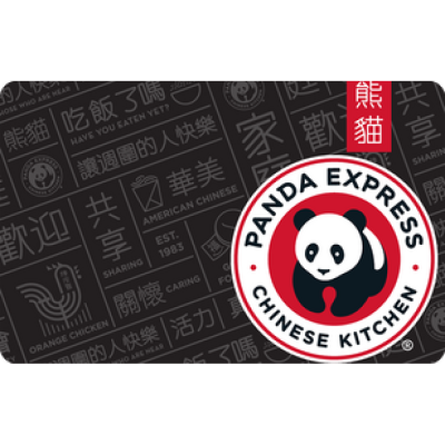 Card Cadou - Panda Express - United States
